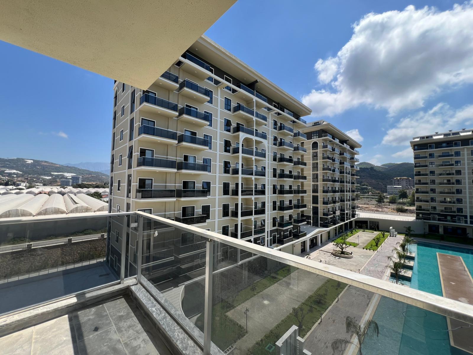 Двухкомнатная квартира 52 м² без мебели в районе Демирташ  - Фото 28