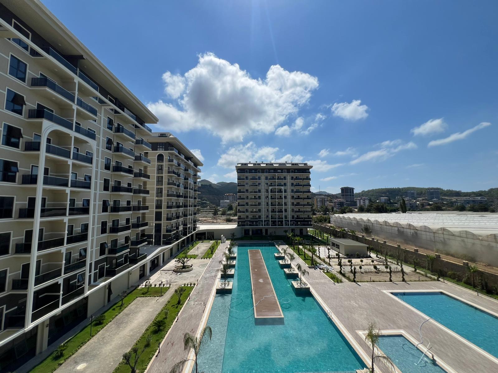 Двухкомнатная квартира 52 м² без мебели в районе Демирташ  - Фото 27