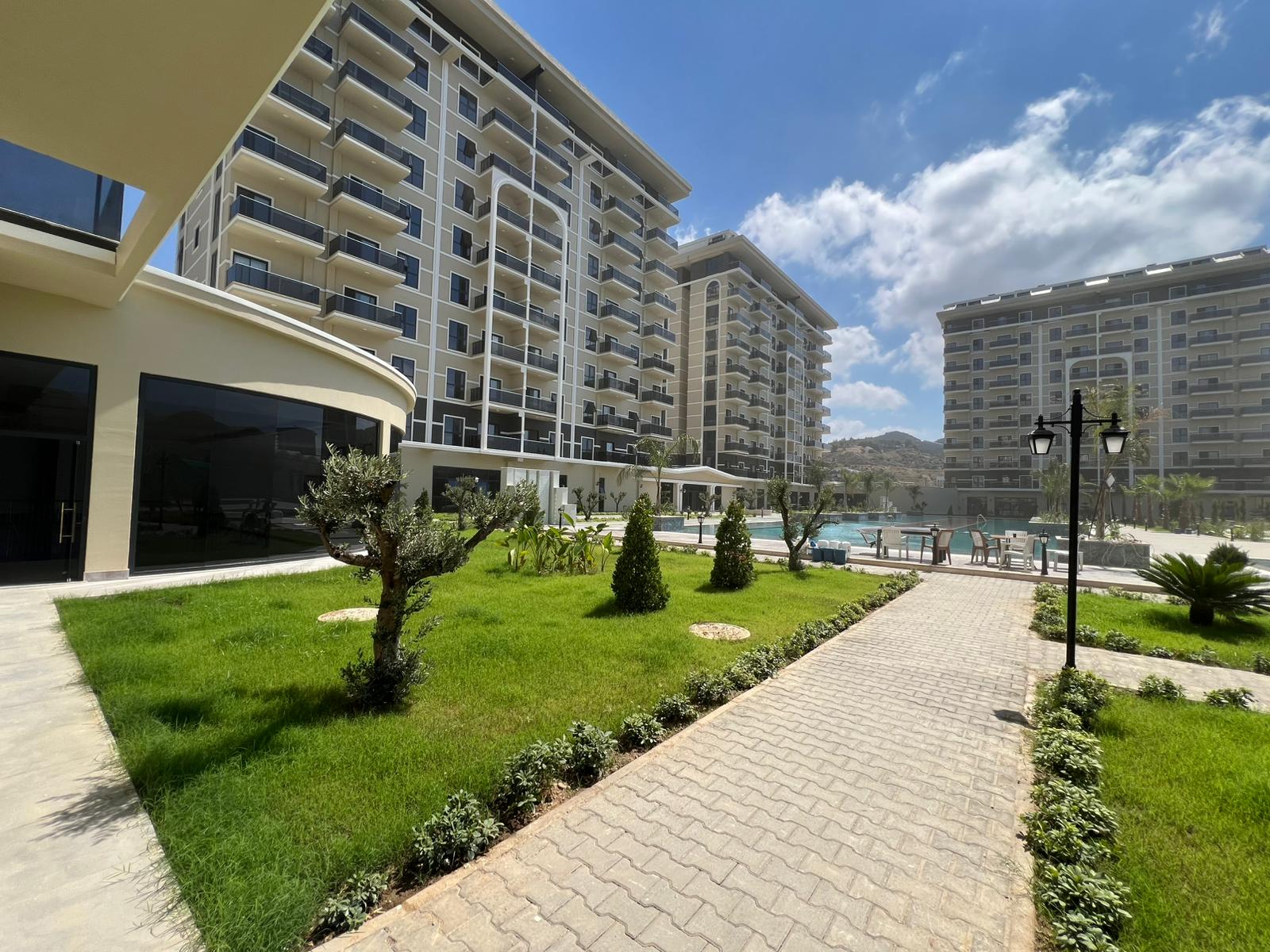 Двухкомнатная квартира 52 м² без мебели в районе Демирташ  - Фото 4