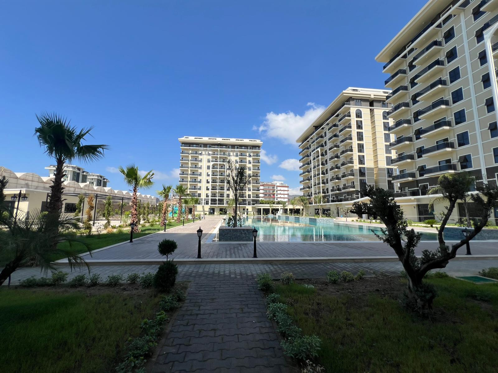 Двухкомнатная квартира 52 м² без мебели в районе Демирташ  - Фото 8