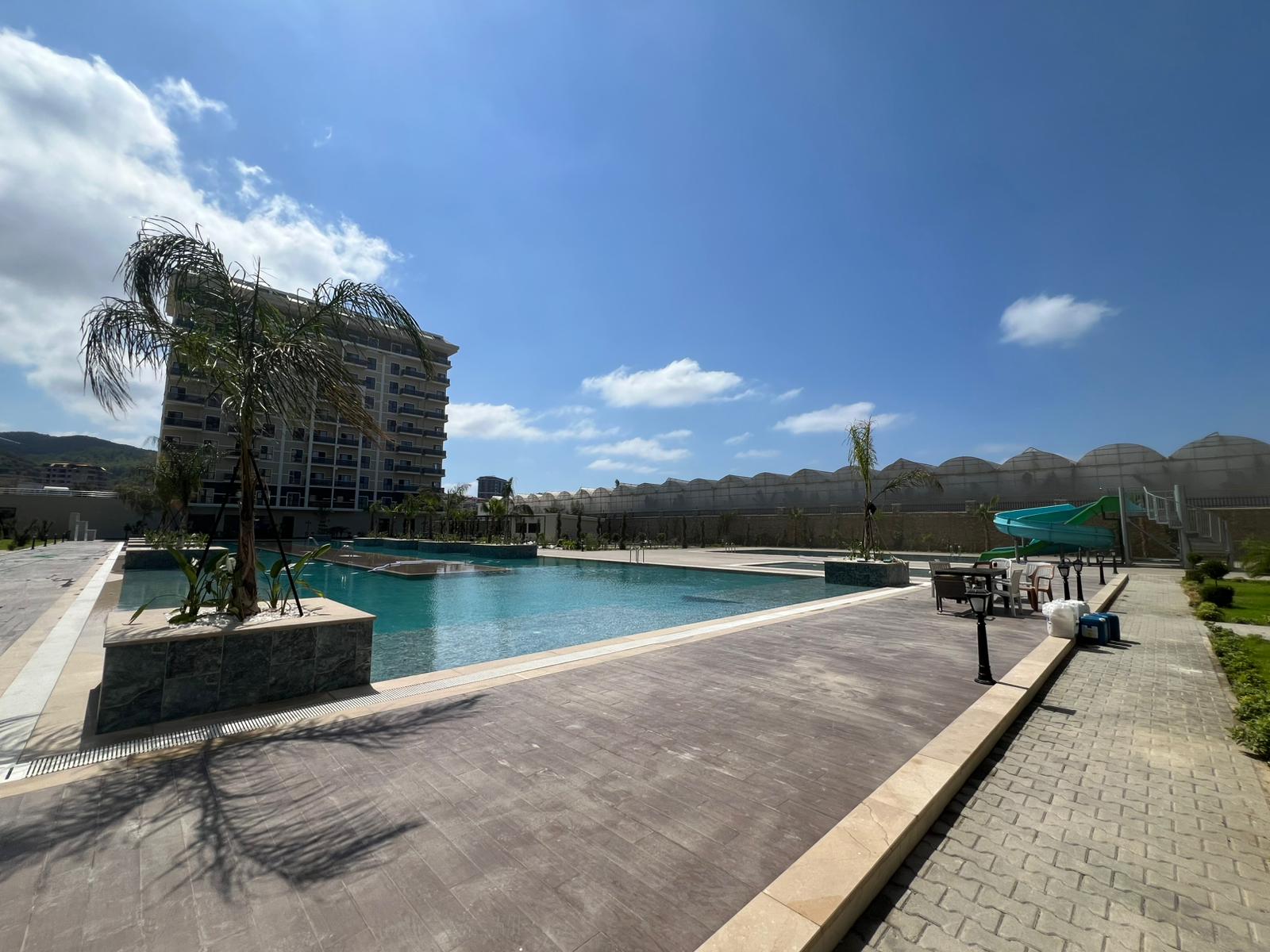 Двухкомнатная квартира 52 м² без мебели в районе Демирташ  - Фото 9