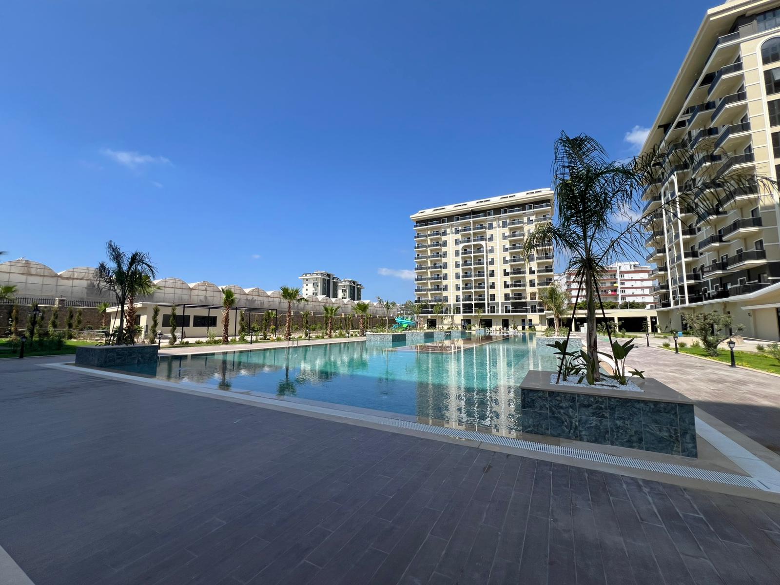 Двухкомнатная квартира 52 м² без мебели в районе Демирташ  - Фото 6