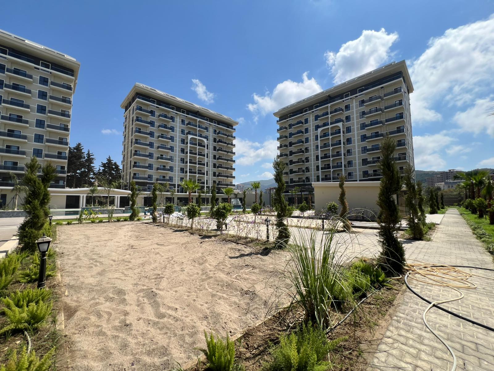 Двухкомнатная квартира 52 м² без мебели в районе Демирташ  - Фото 2