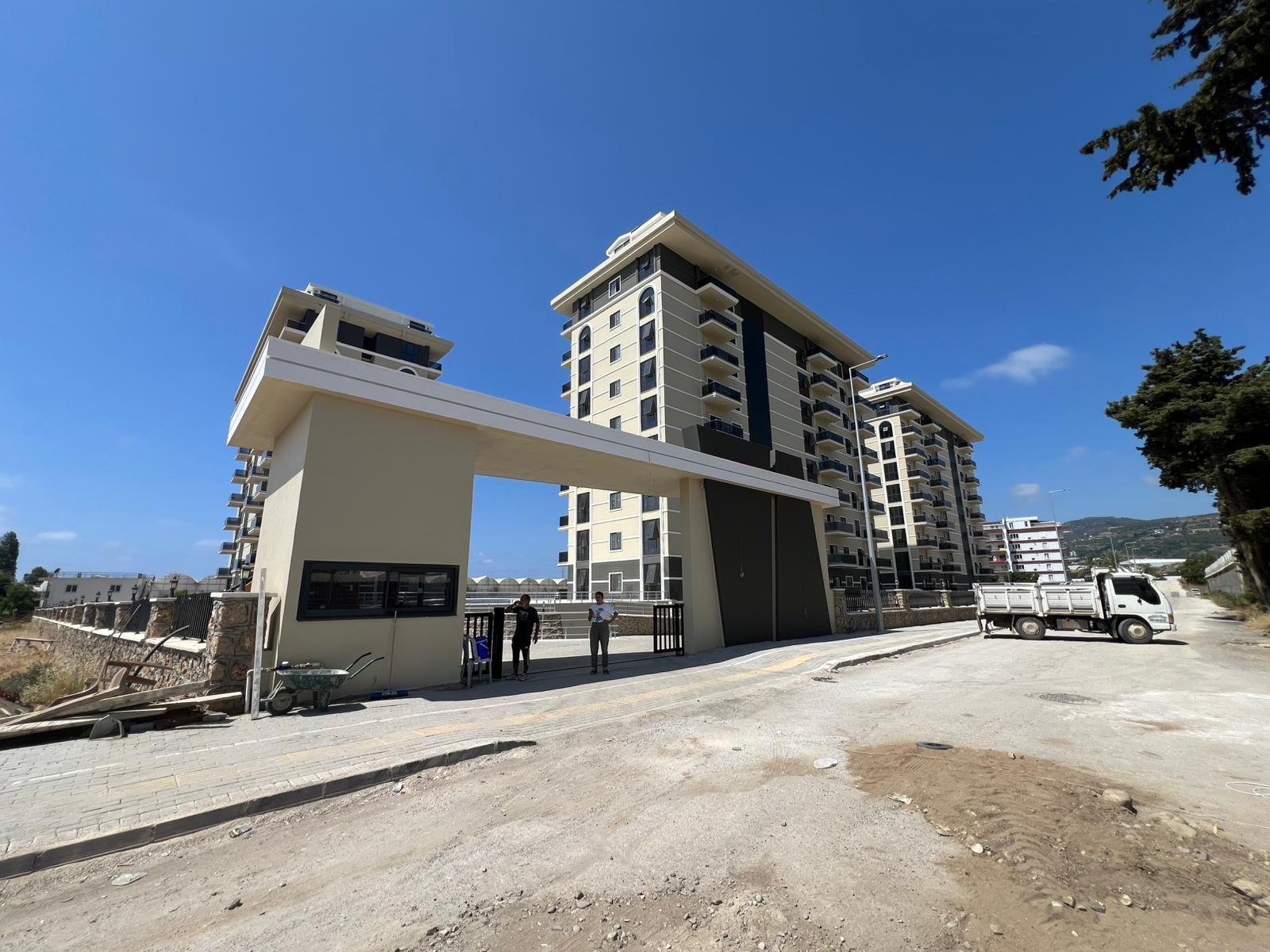 Двухкомнатная квартира 52 м² без мебели в районе Демирташ  - Фото 21