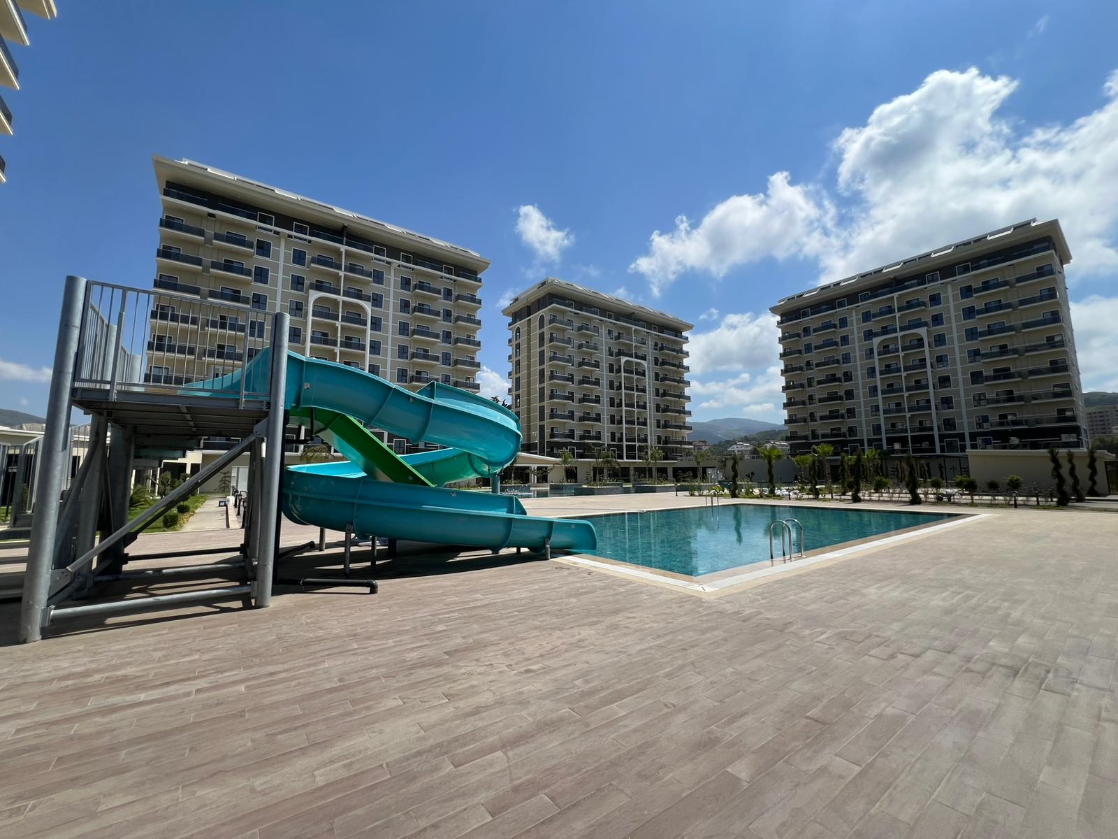 Двухкомнатная квартира 52 м² без мебели в районе Демирташ  - Фото 7