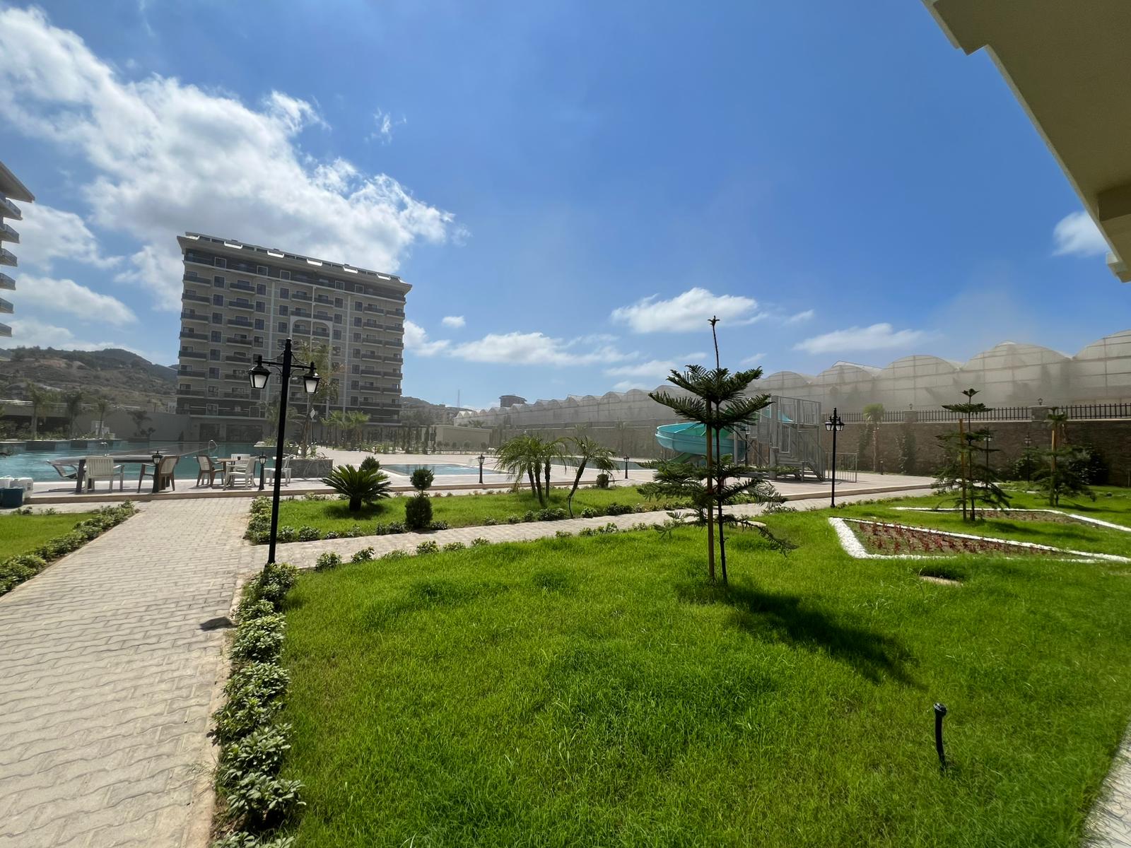 Двухкомнатная квартира 52 м² без мебели в районе Демирташ  - Фото 3