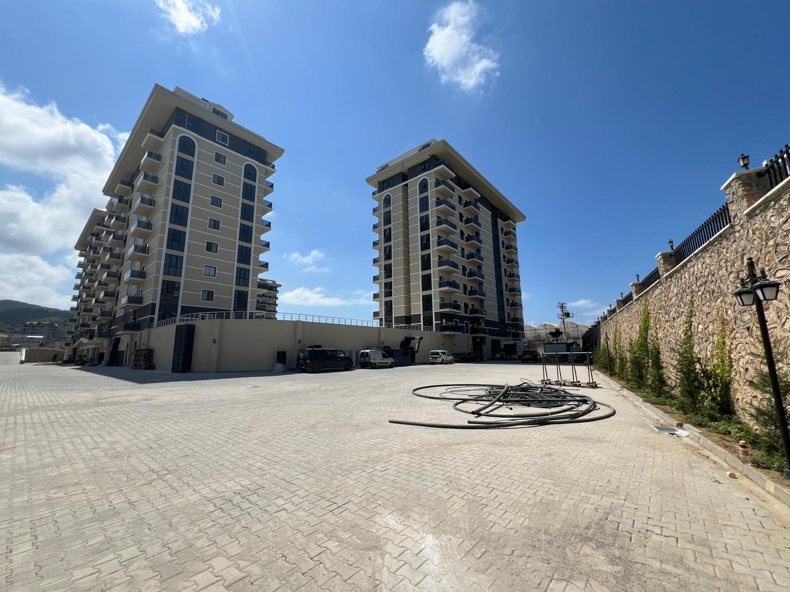 Двухкомнатная квартира 52 м² без мебели в районе Демирташ  - Фото 13