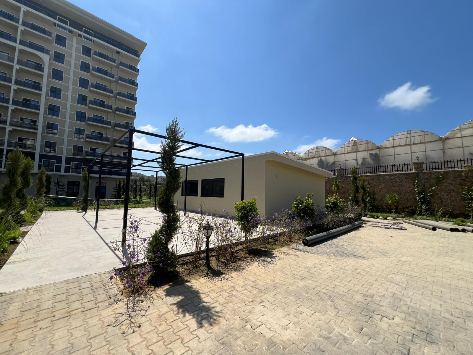 Двухкомнатная квартира 52 м² без мебели в районе Демирташ  - Фото 11