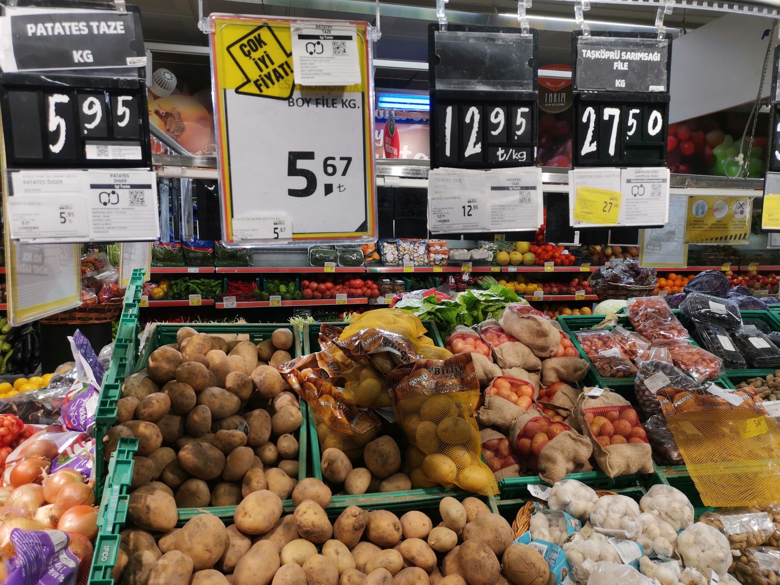 В Турции будут бороться с завышением цен в магазинах