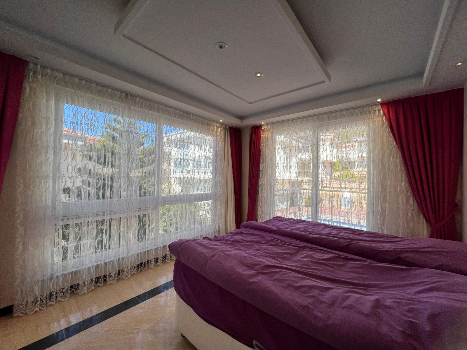 Сдается меблированная вилла 3+1 в районе Бекташ, Аланья, площадью 215 м². - Фото 18