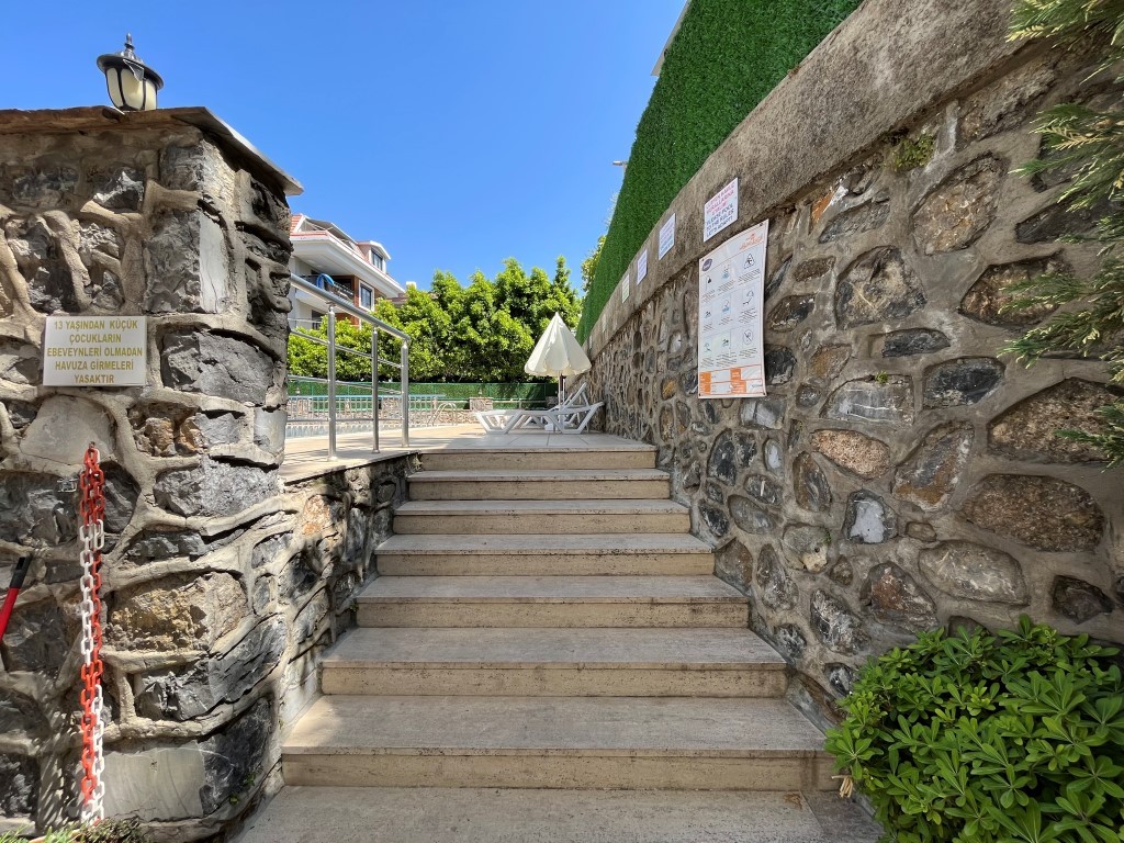 Пентхаус 3+1, 235 м² в центре Алании, всего в 950 метрах от пляжа Клеопатра. - Фото 61