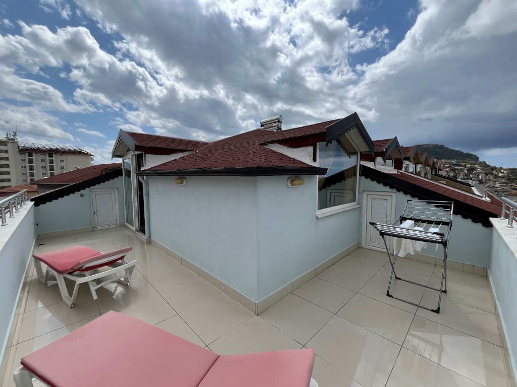 Пентхаус 3+1, 235 м² в центре Алании, всего в 950 метрах от пляжа Клеопатра. - Фото 31