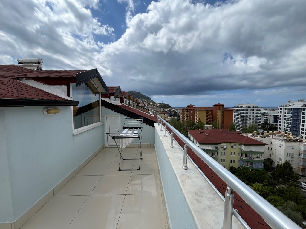 Пентхаус 3+1, 235 м² в центре Алании, всего в 950 метрах от пляжа Клеопатра. - Фото 32