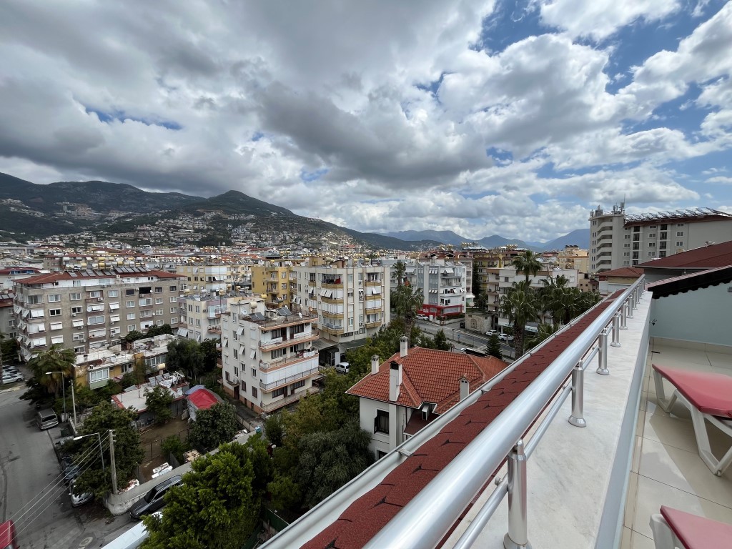 Пентхаус 3+1, 235 м² в центре Алании, всего в 950 метрах от пляжа Клеопатра. - Фото 35