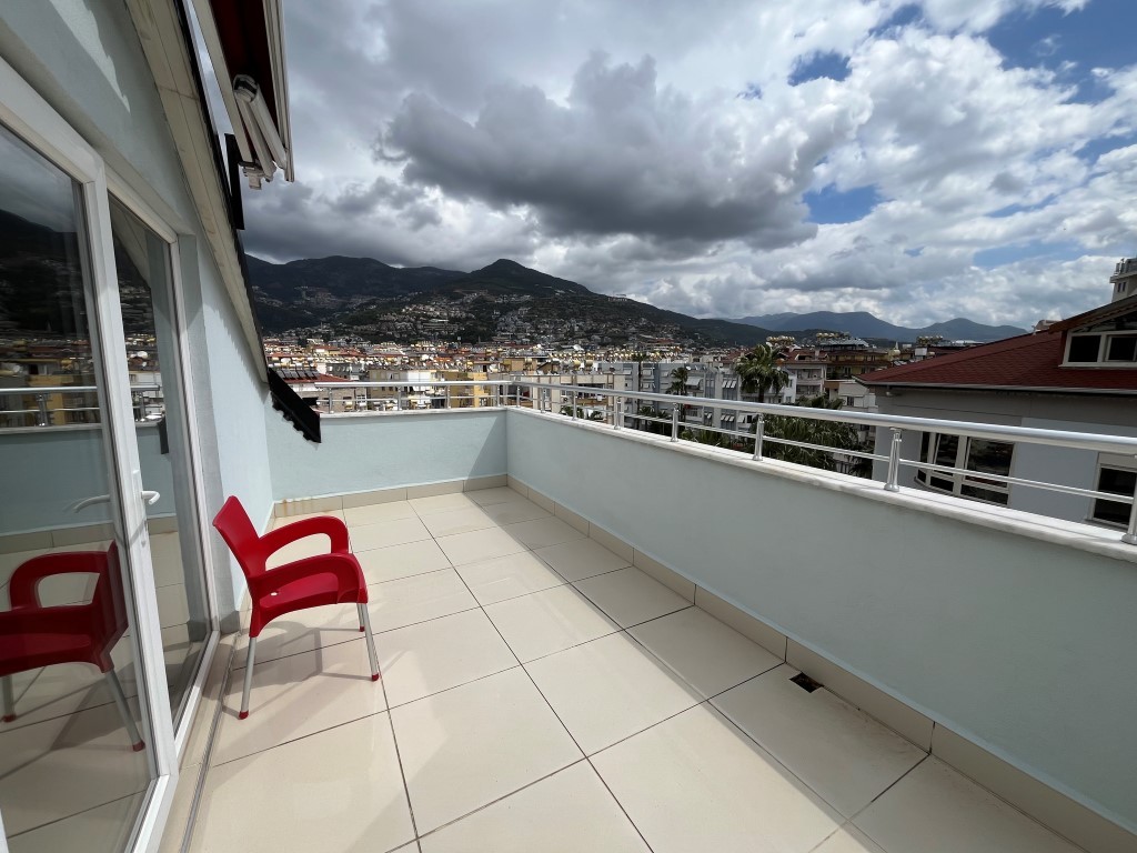 Пентхаус 3+1, 235 м² в центре Алании, всего в 950 метрах от пляжа Клеопатра. - Фото 46