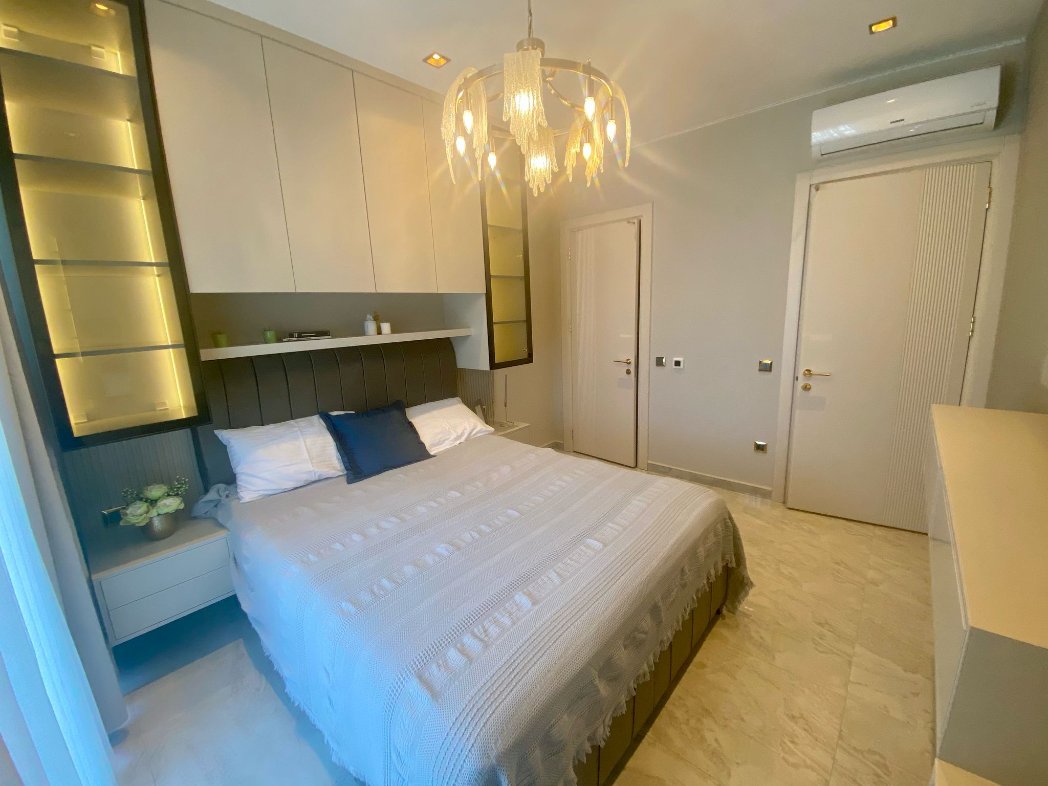 Трехкомнатная квартира рядом с морем в центре Алании.  - Фото 31