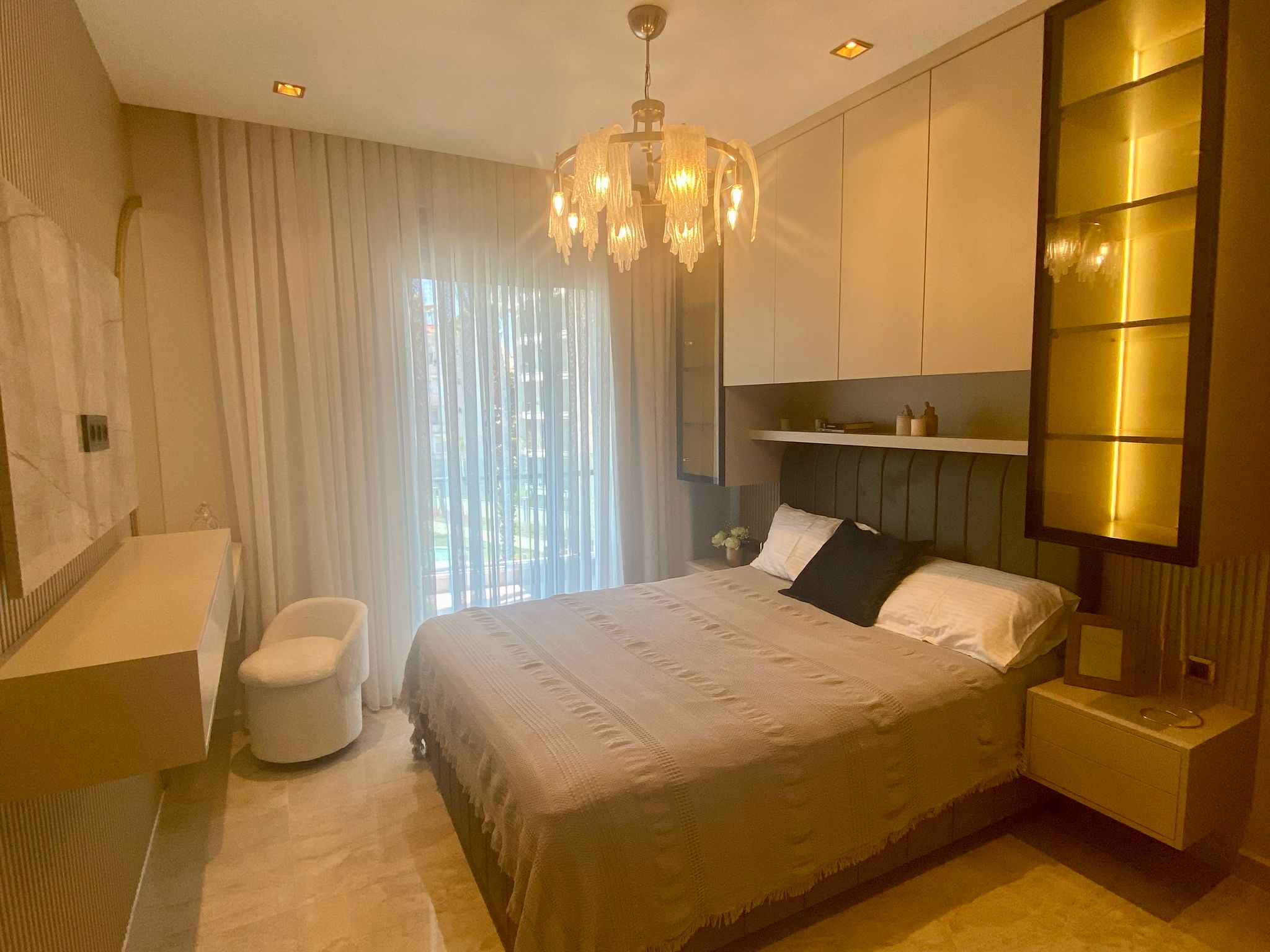 Трехкомнатная квартира рядом с морем в центре Алании.  - Фото 29