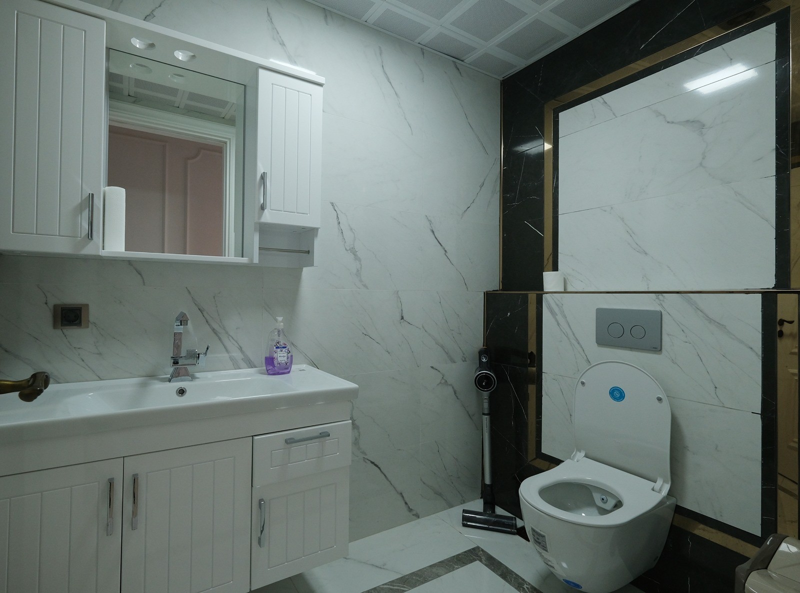 Элитные виллы 6+3 в Бююкчекмедже с панорамным видом на море. - Фото 50