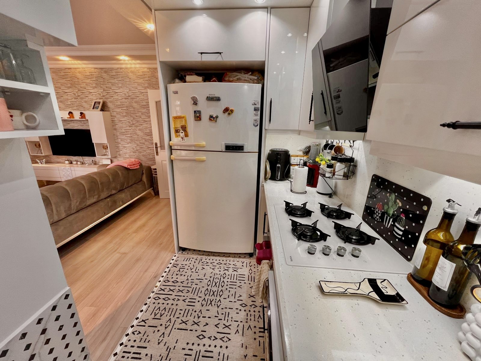 Просторная квартира 2+1 в центре Алании в 750 метрах от моря. - Фото 4