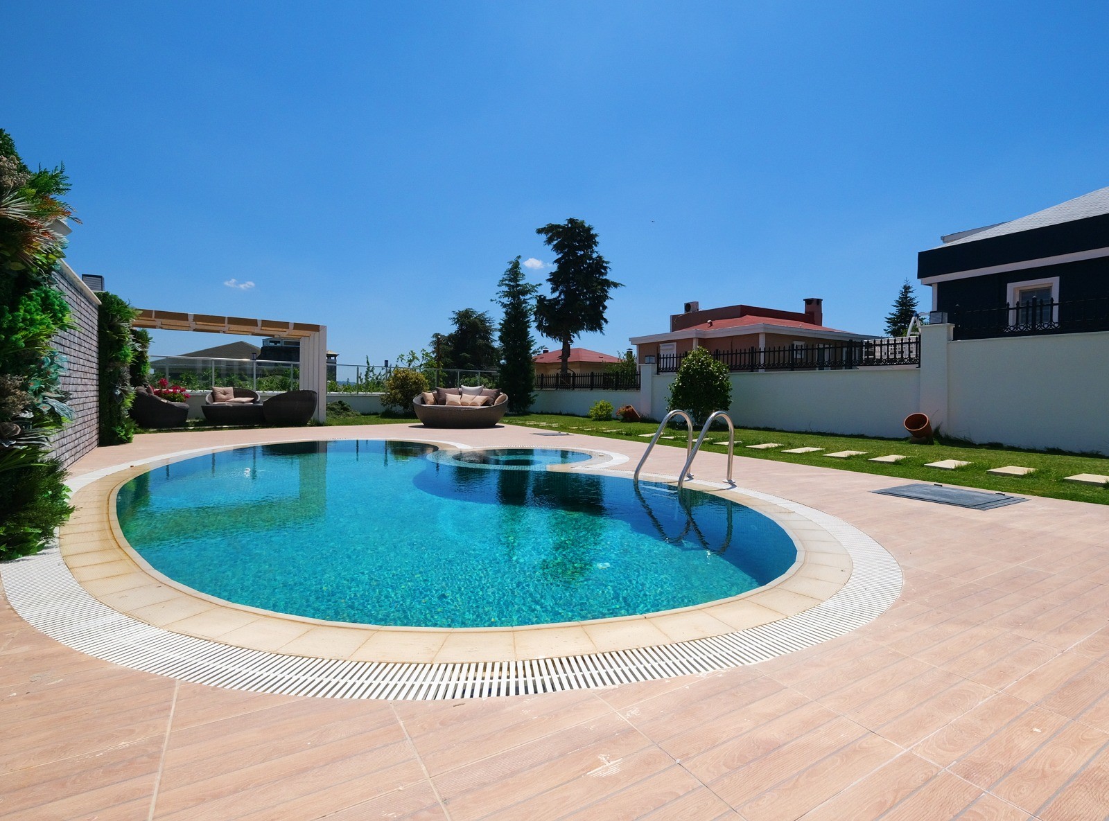 Элитные виллы 6+3 в Бююкчекмедже с панорамным видом на море. - Фото 7