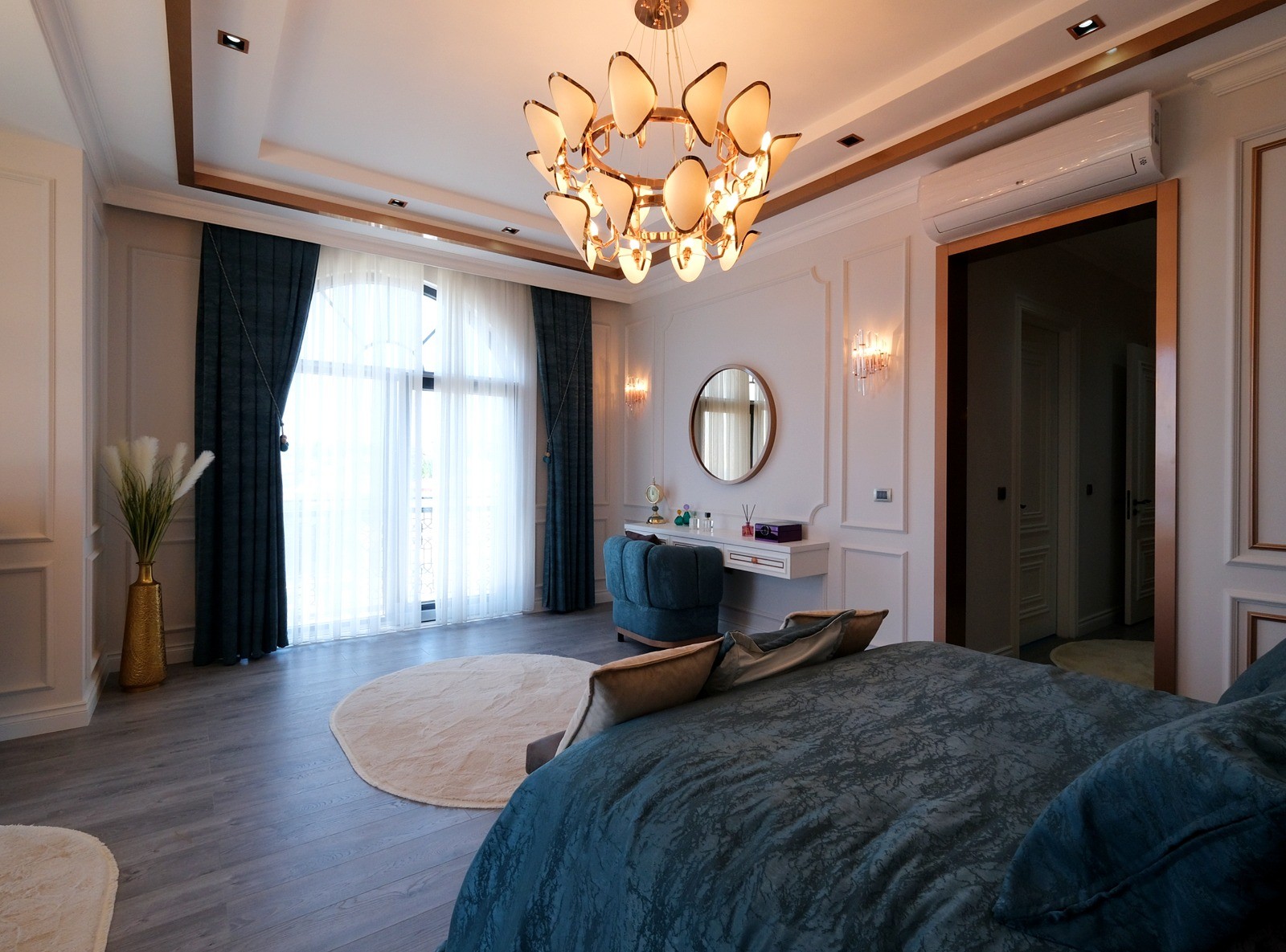 Элитные виллы 6+3 в Бююкчекмедже с панорамным видом на море. - Фото 41