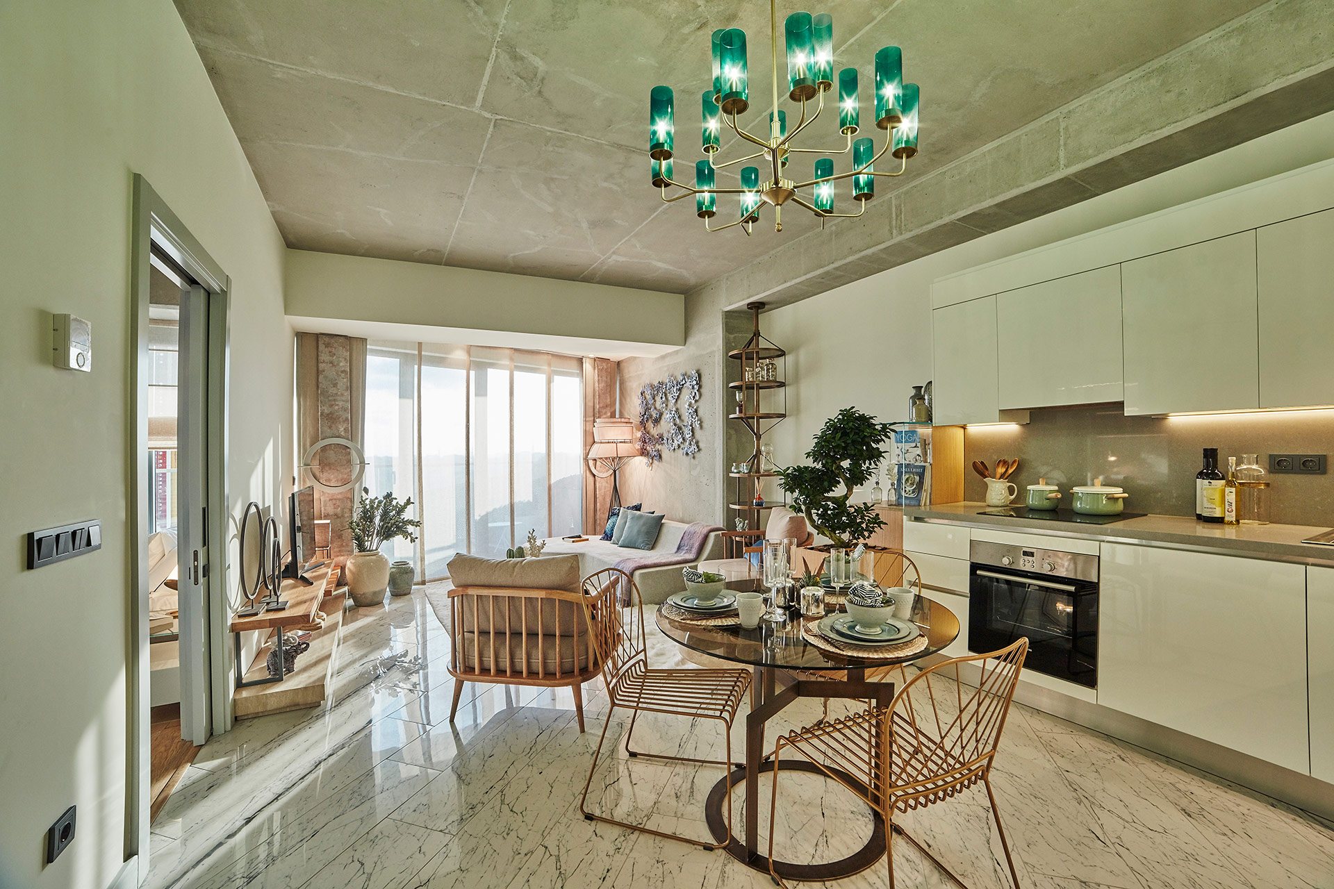 Жилой комплекс с планировками 1+1, 2+1 и 3+1 в одном из центральных районов Стамбула — Шишли. - Фото 11