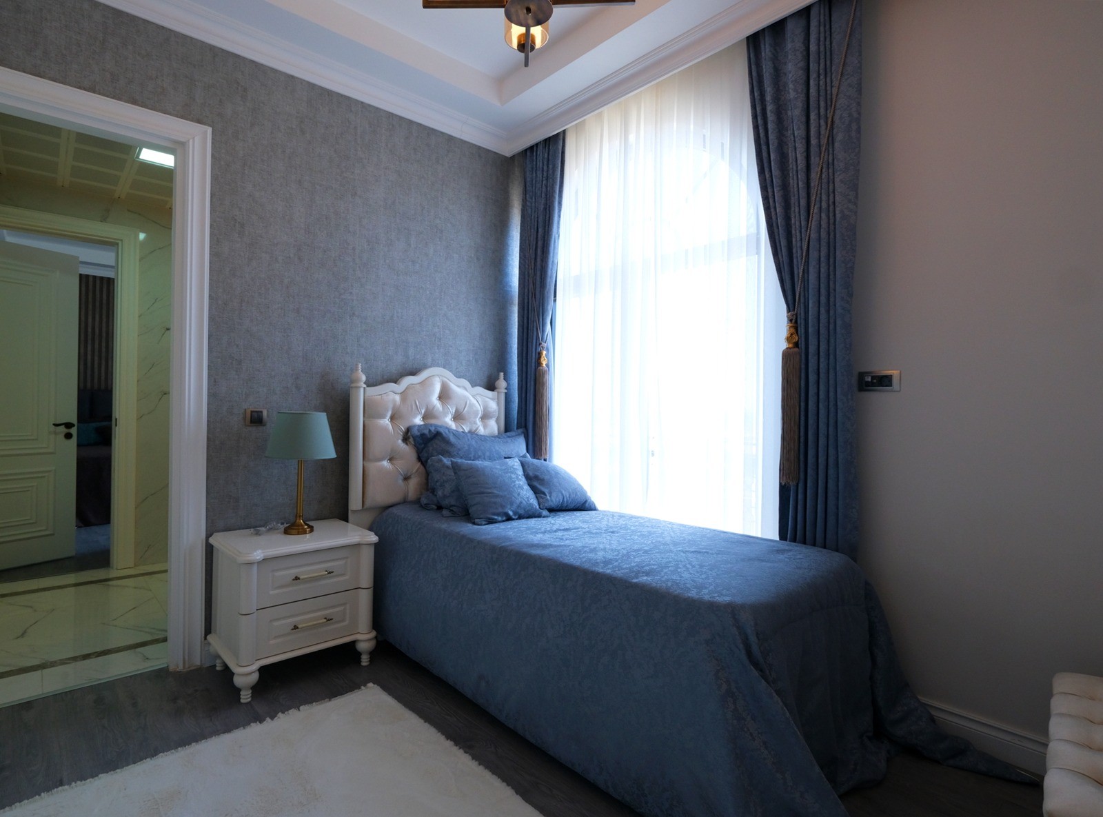 Элитные виллы 6+3 в Бююкчекмедже с панорамным видом на море. - Фото 25