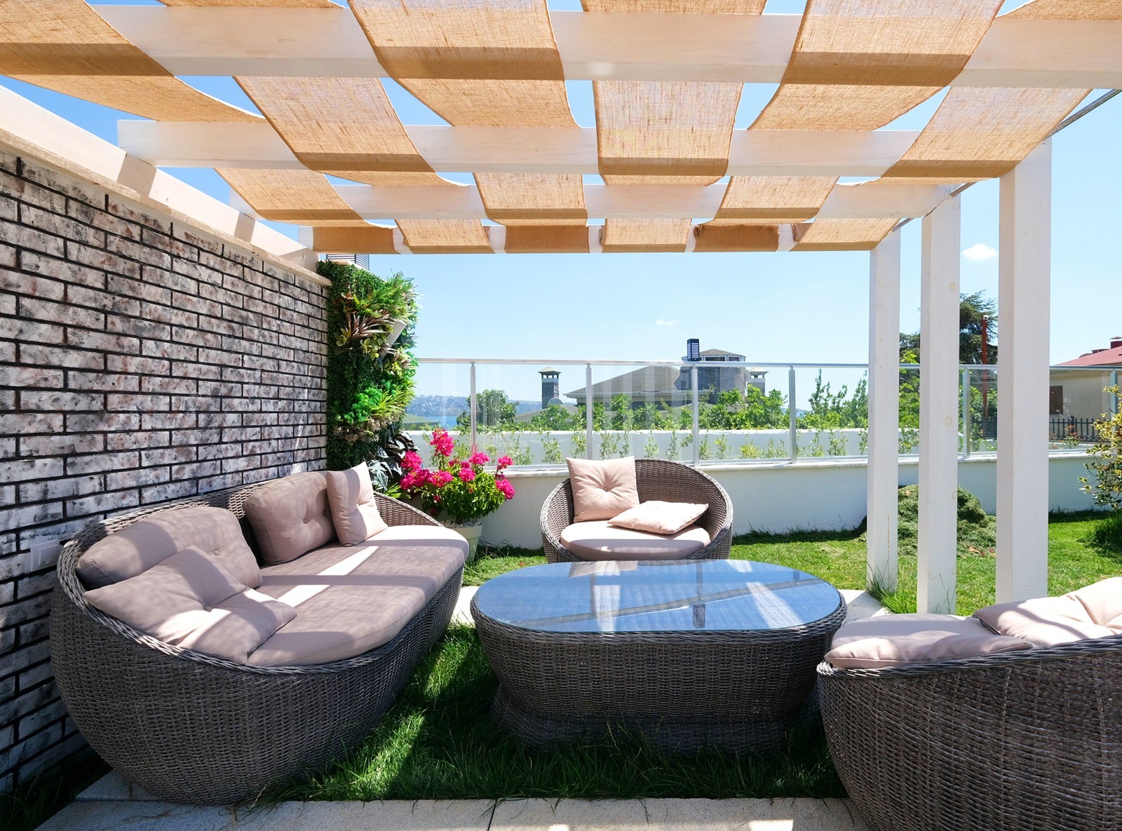 Элитные виллы 6+3 в Бююкчекмедже с панорамным видом на море. - Фото 2