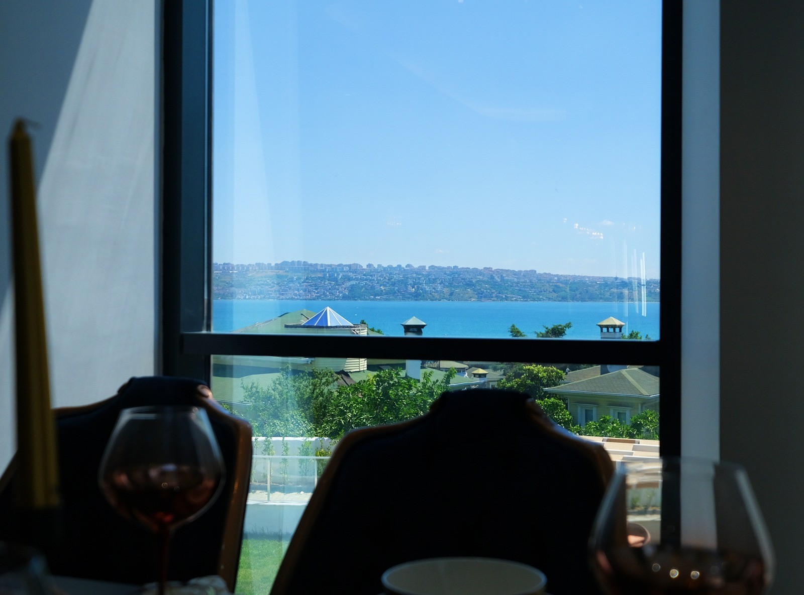 Элитные виллы 6+3 в Бююкчекмедже с панорамным видом на море. - Фото 24