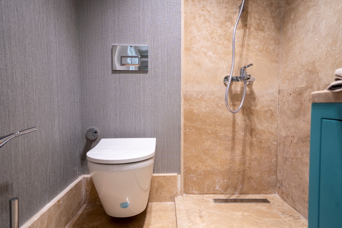 Жилой проект с виллами 4+1 (200 м²) у моря в Бодруме с панорамным видом на Эгейское побережье. - Фото 37