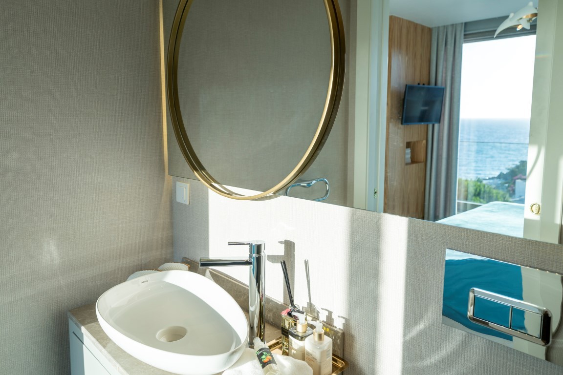 Жилой проект с виллами 4+1 (200 м²) у моря в Бодруме с панорамным видом на Эгейское побережье. - Фото 44