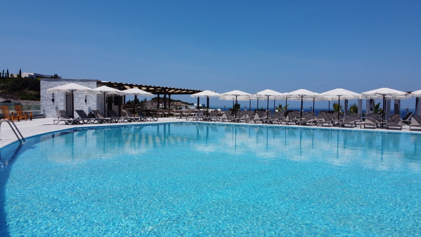 Жилой проект с виллами 4+1 (200 м²) у моря в Бодруме с панорамным видом на Эгейское побережье. - Фото 20