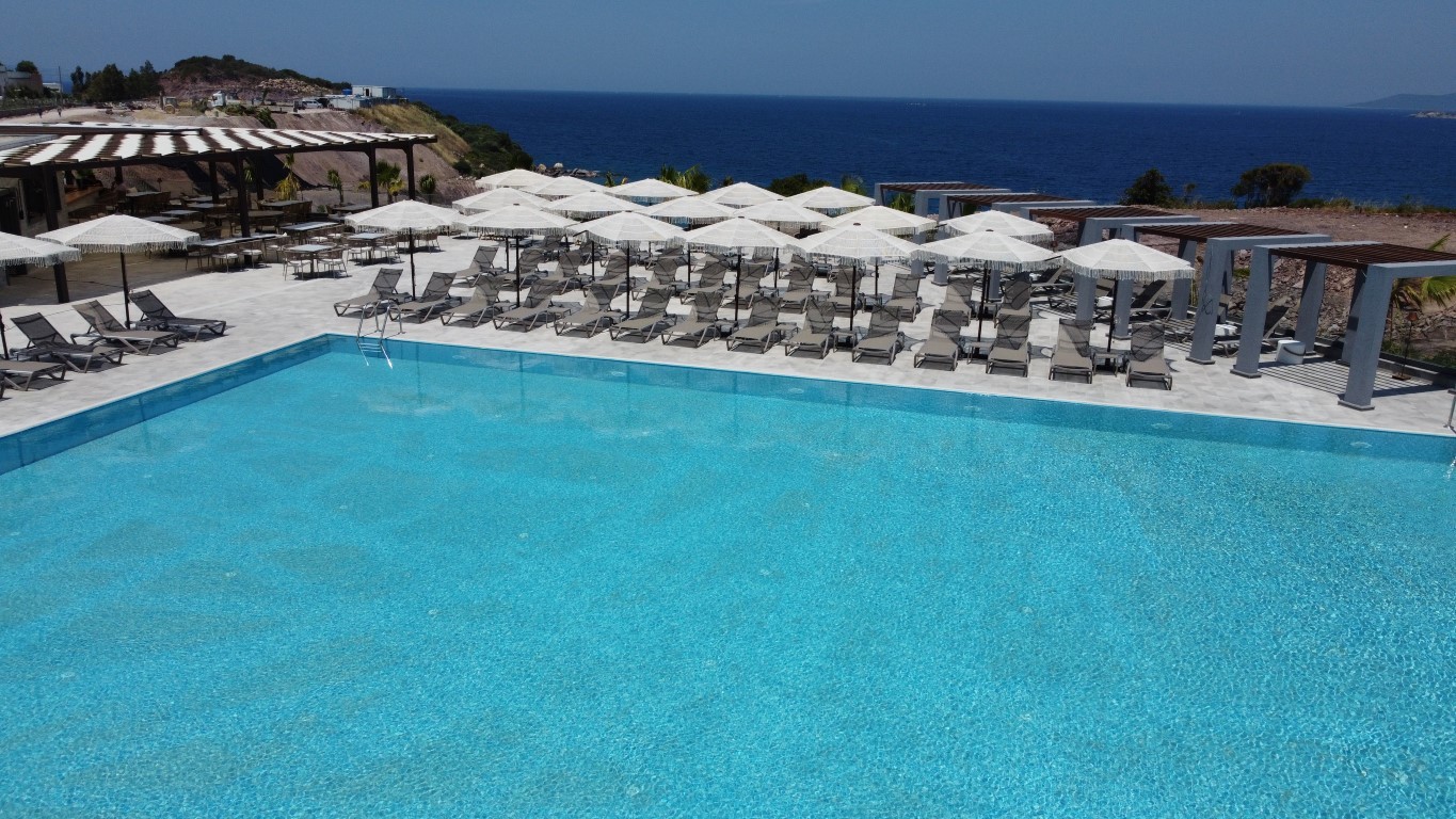 Жилой проект с виллами 4+1 (200 м²) у моря в Бодруме с панорамным видом на Эгейское побережье. - Фото 21