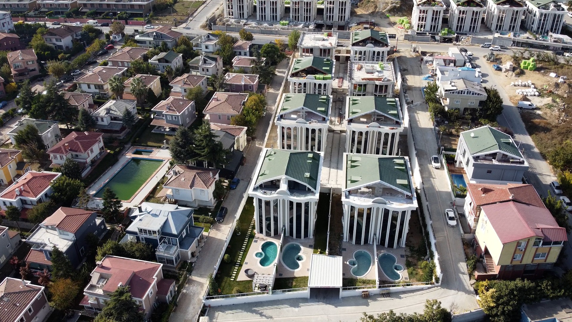 Элитные виллы 6+3 в Бююкчекмедже с панорамным видом на море. - Фото 12