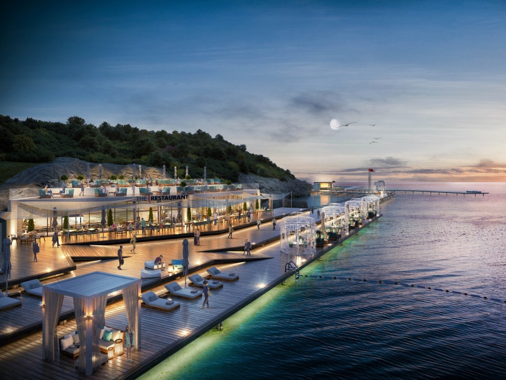 Жилой проект с виллами 4+1 (200 м²) у моря в Бодруме с панорамным видом на Эгейское побережье. - Фото 8