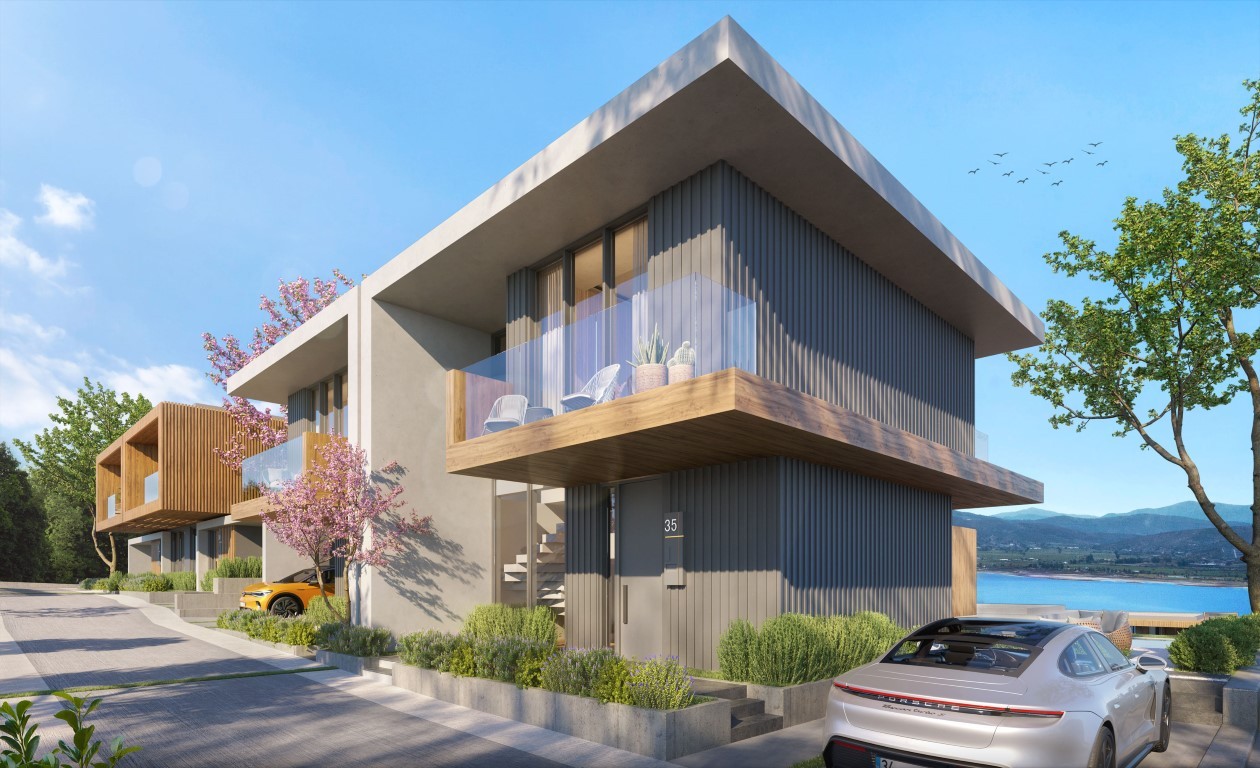 Современные виллы 3+1 и 4+1 с личным бассейном в тихом районе Бодрума. - Фото 5