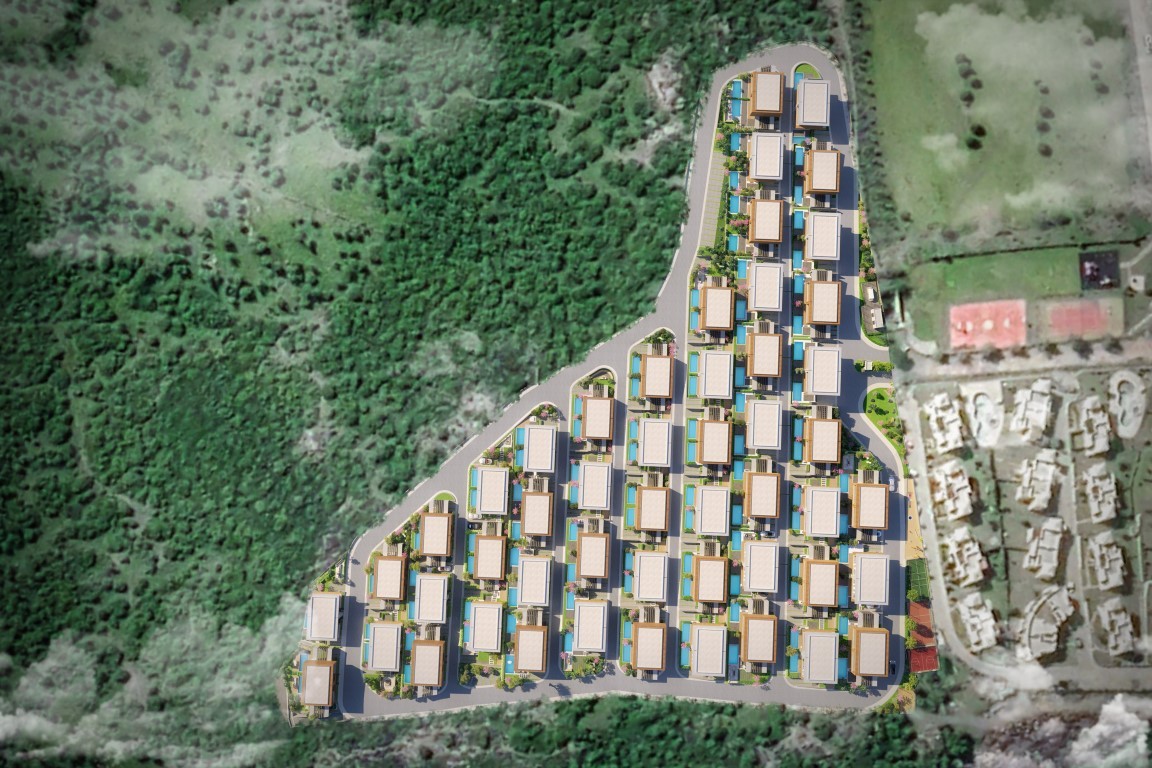 Современные виллы 3+1 и 4+1 с личным бассейном в тихом районе Бодрума. - Фото 16