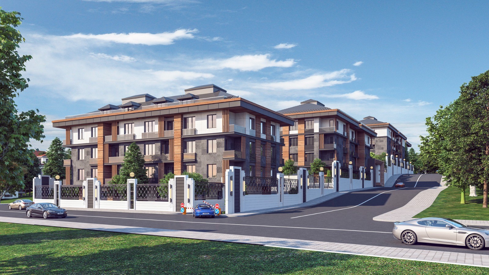 Современный жилой комплекс с разнообразными планировками в спокойном районе Бейликдюзю, Стамбул. - Фото 3