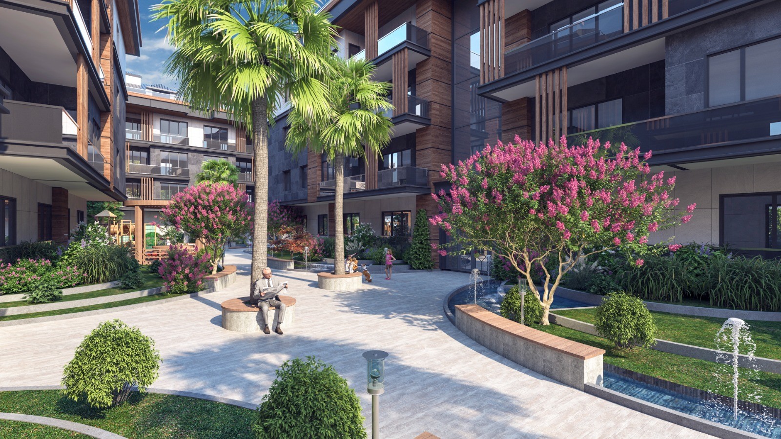 Современный жилой комплекс с разнообразными планировками в спокойном районе Бейликдюзю, Стамбул. - Фото 7