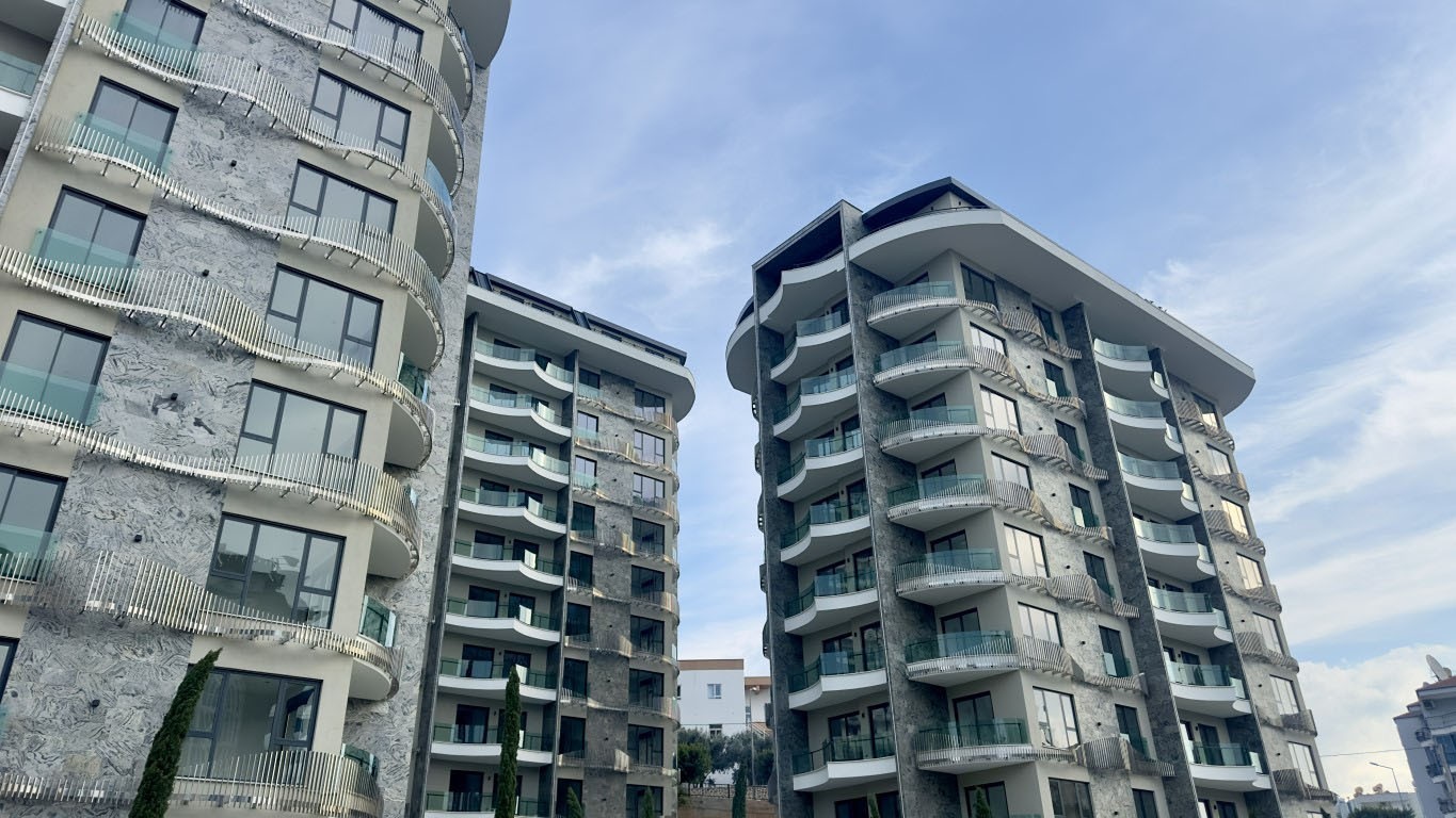 Апартаменты планировкой 1+1 рядом с морем в районе Тосмур. - Фото 6