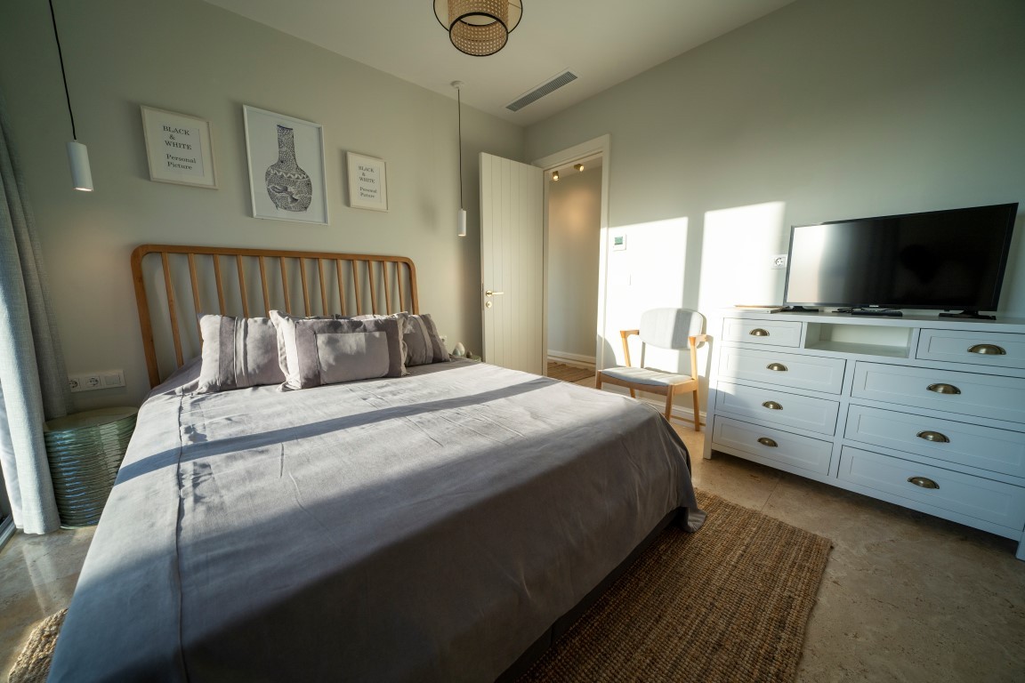 Жилой проект с виллами 4+1 (200 м²) у моря в Бодруме с панорамным видом на Эгейское побережье. - Фото 46