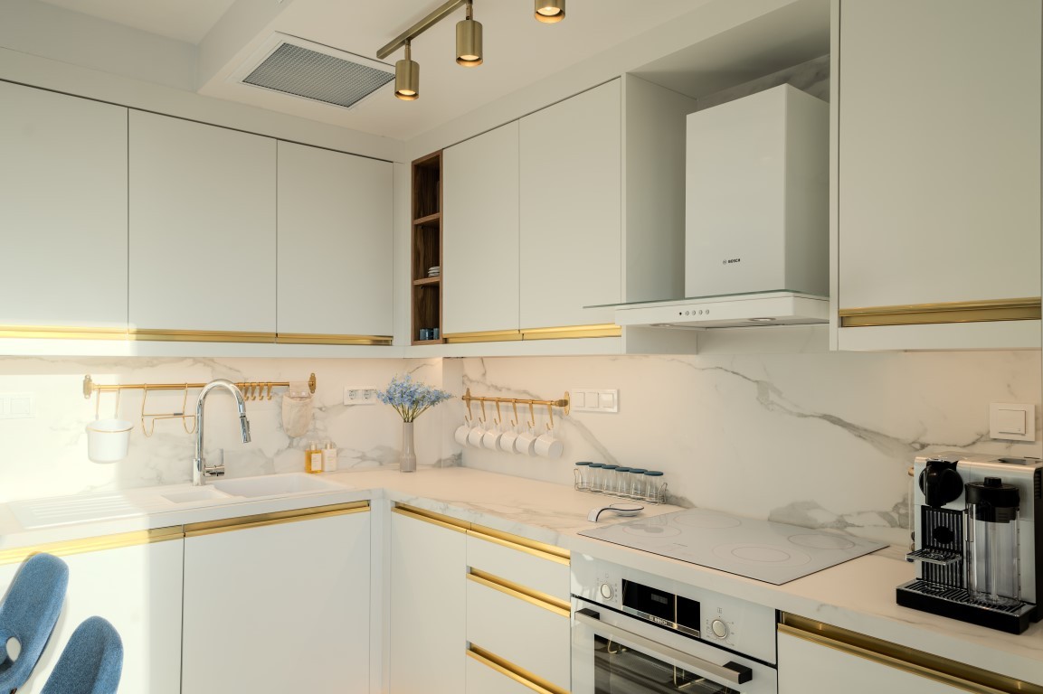 Жилой проект с виллами 4+1 (200 м²) у моря в Бодруме с панорамным видом на Эгейское побережье. - Фото 30