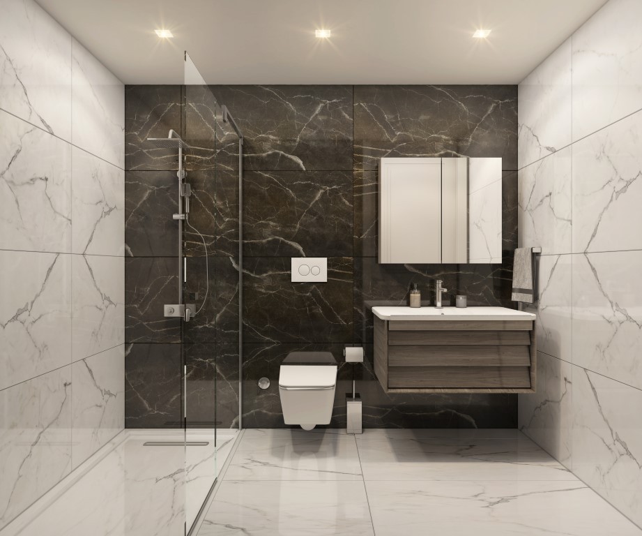 Современный жилой комплекс в Кючюкчекмедже с разнообразными планировками и возможностью получения турецкого гражданства. - Фото 16