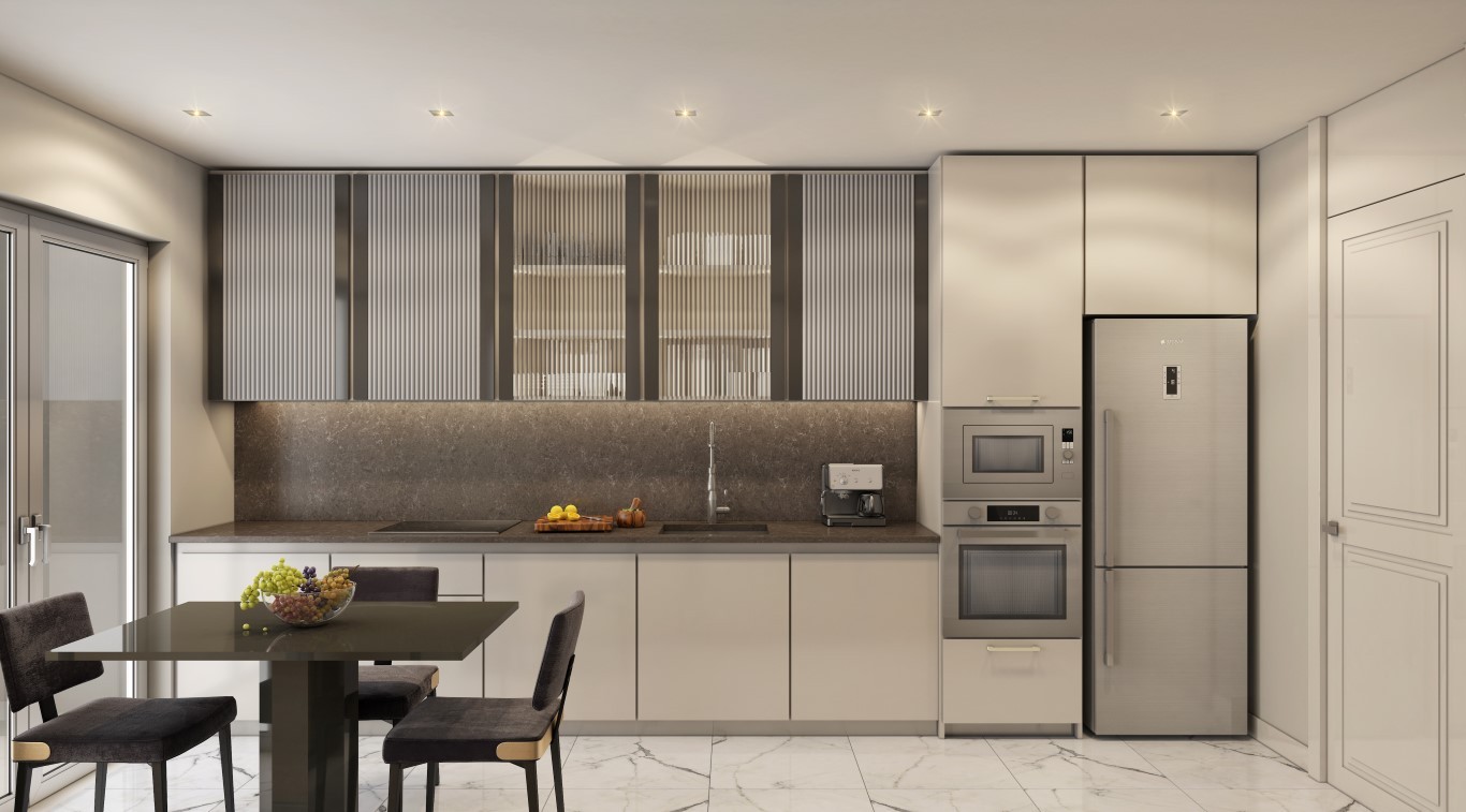 Современный жилой комплекс в Кючюкчекмедже с разнообразными планировками и возможностью получения турецкого гражданства. - Фото 15