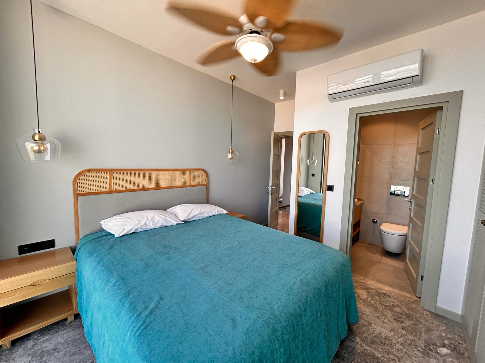 Современные виллы 3+1 и 4+1 с личным бассейном в тихом районе Бодрума. - Фото 36