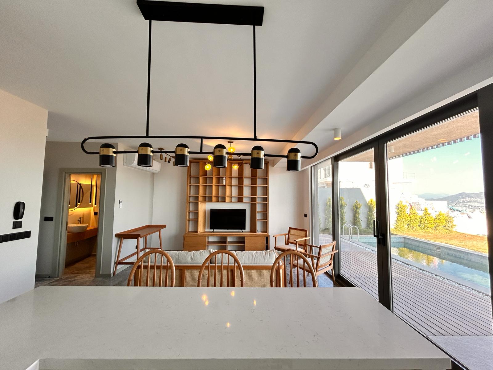 Современные виллы 3+1 и 4+1 с личным бассейном в тихом районе Бодрума. - Фото 21