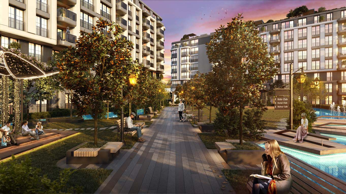 Современный жилой комплекс в Кючюкчекмедже с разнообразными планировками и возможностью получения турецкого гражданства. - Фото 3