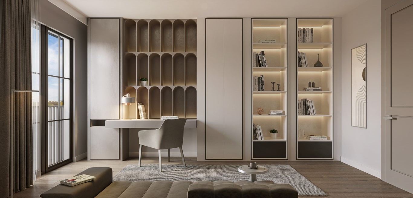 Современный жилой комплекс в Кючюкчекмедже с разнообразными планировками и возможностью получения турецкого гражданства. - Фото 21