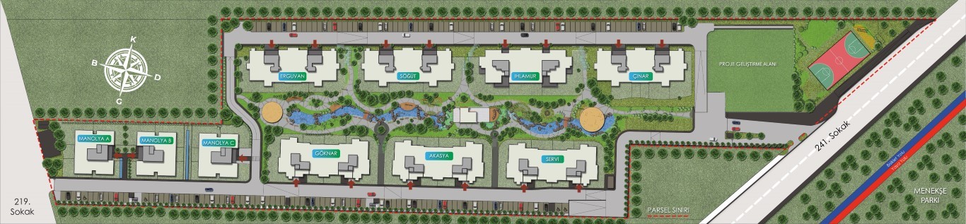 Современный жилой комплекс с развитой инфраструктурой в Кючюкчекмедже, Стамбул - Фото 4