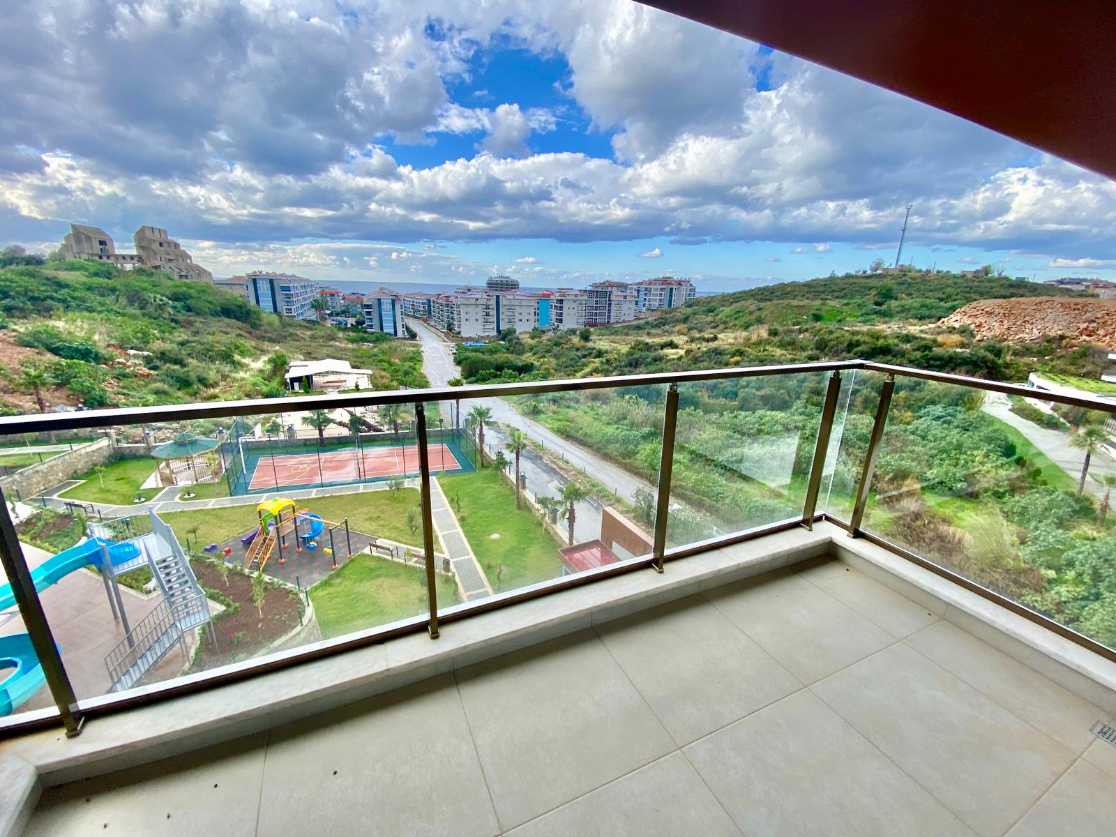 Просторный меблированный дуплекс 4+1 с видом на море в районе Кестель, Алания. - Фото 4